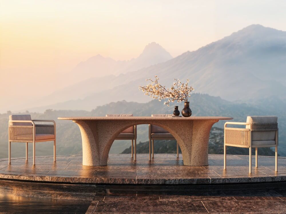 Savio Ash L Dining Table