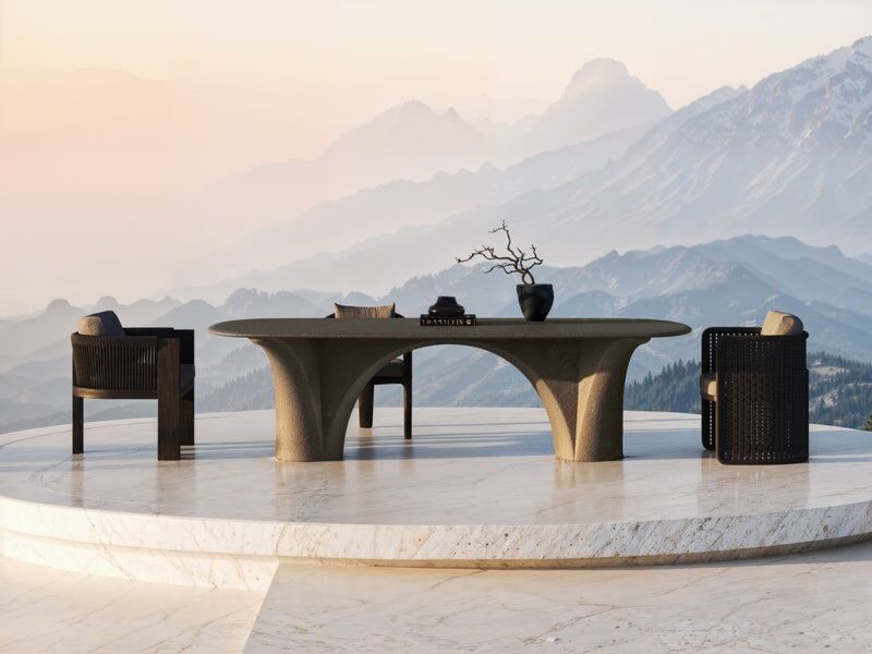 Savio Noche L Dining Table