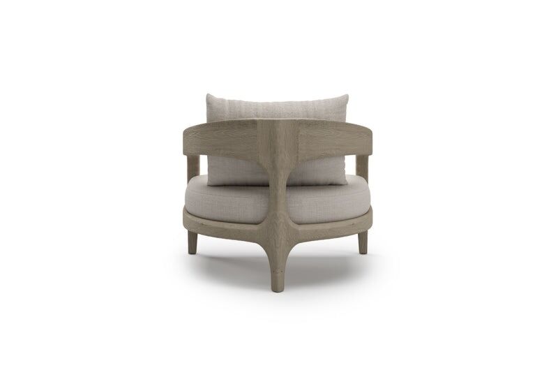 Whale armchair - ash