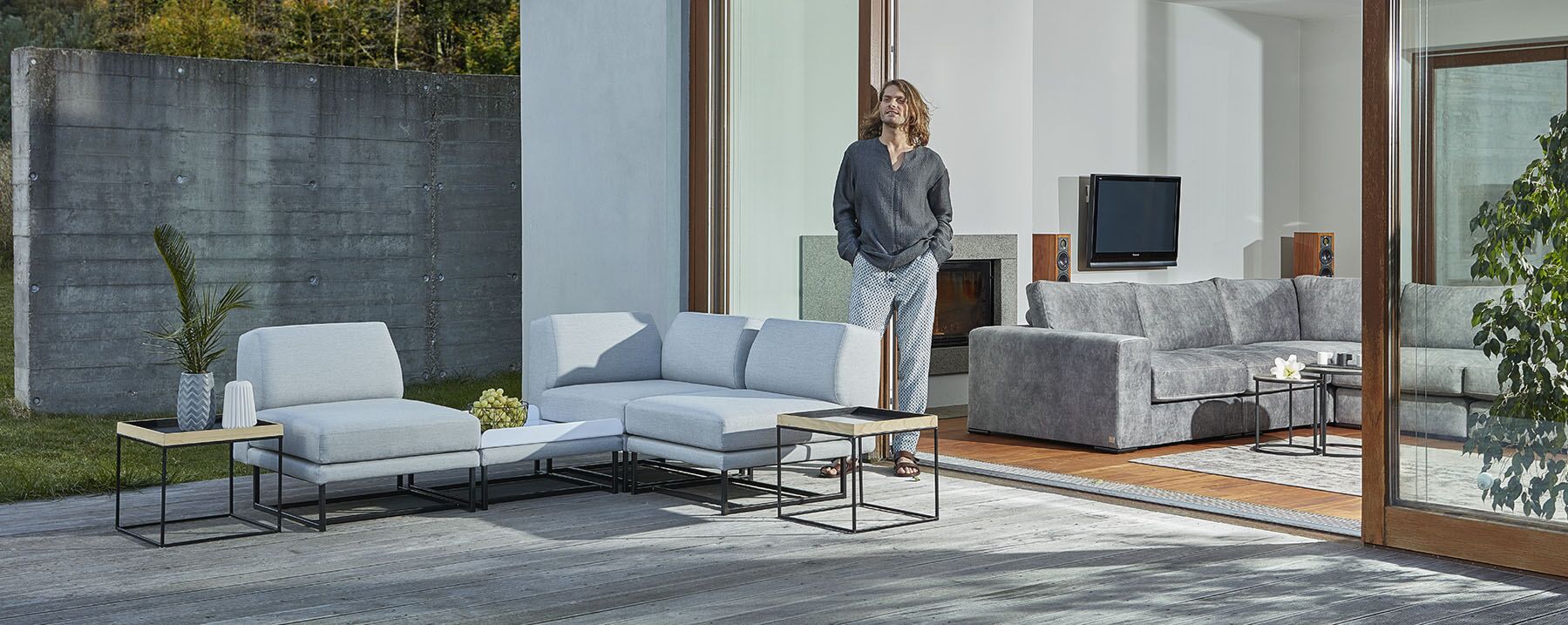 Wave Garden Sofa