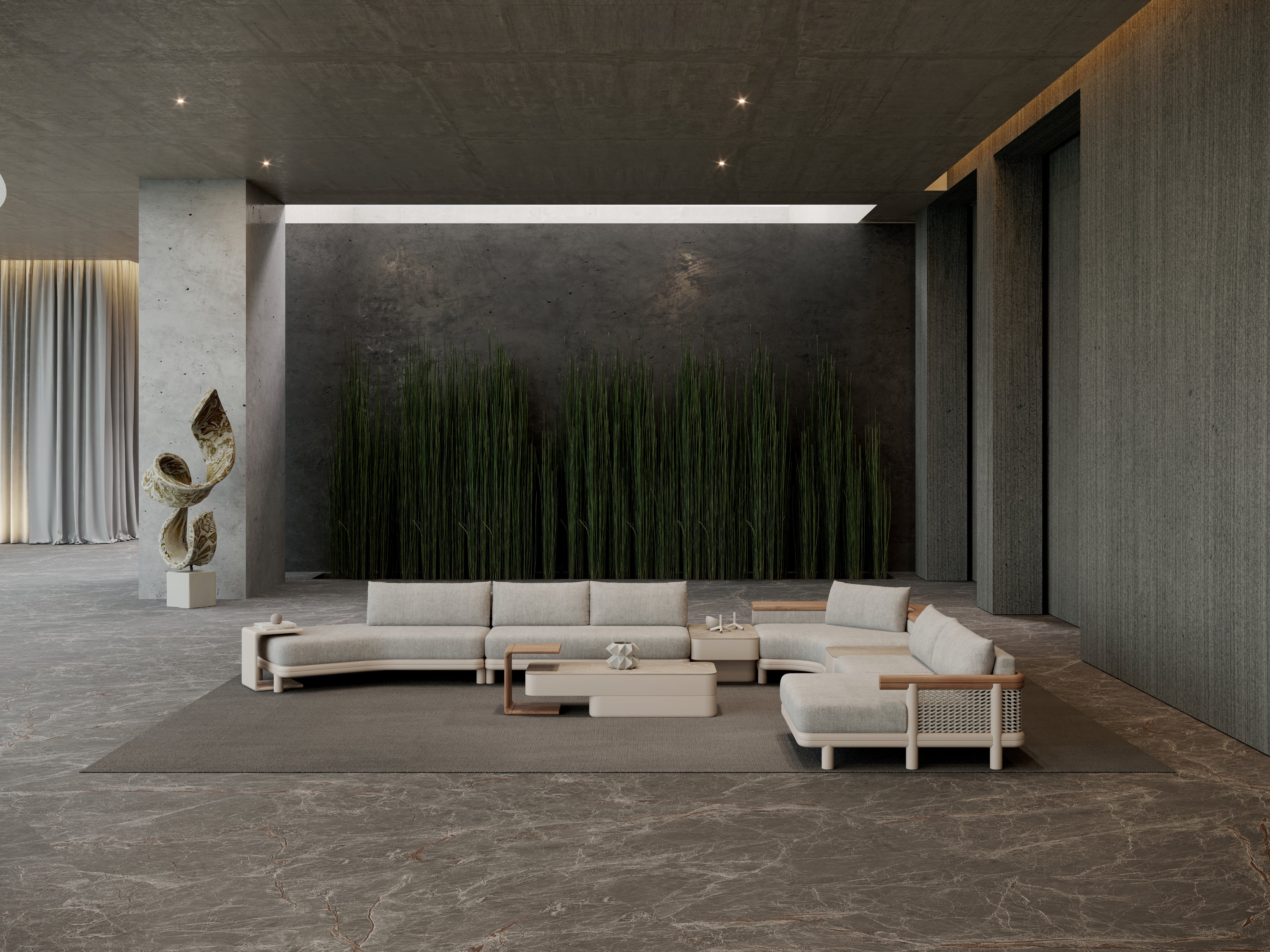 Zestaw modułowy outdoor ALVO-bisque