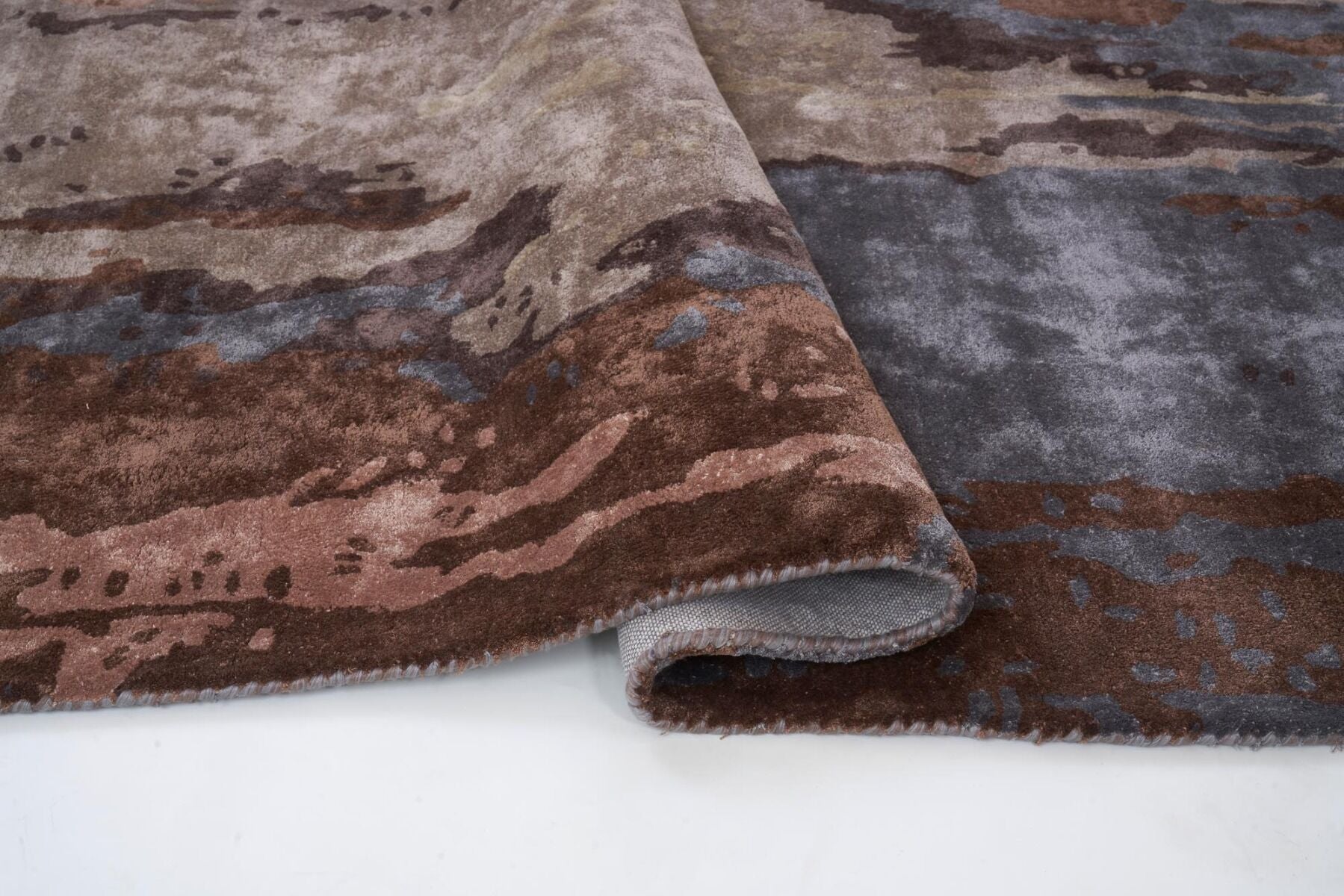 Alsana Purple Hand-Knotted Rug
