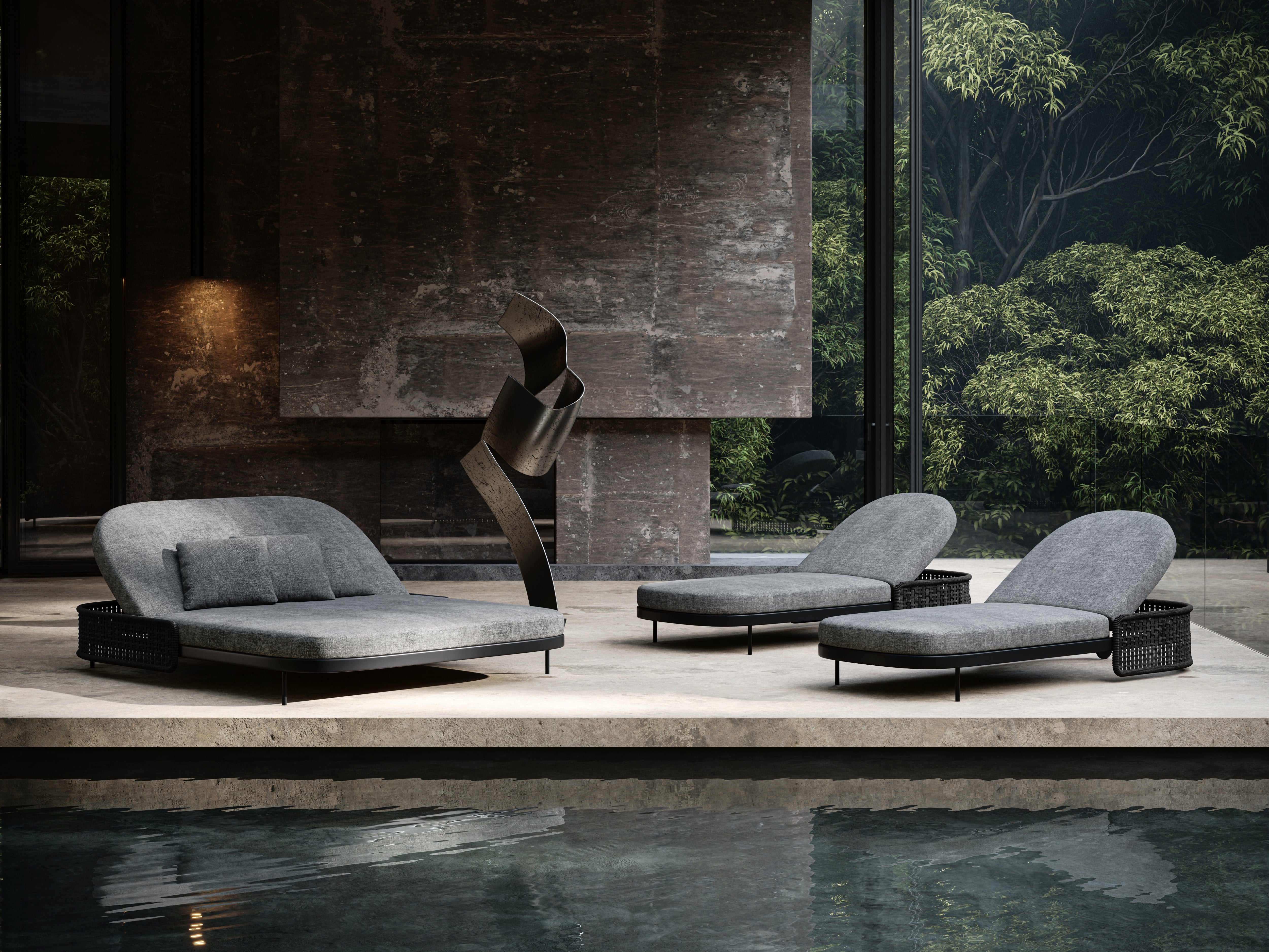 Zestaw wypoczynkowy outdoor MIURA-nightfall Sun Lounge