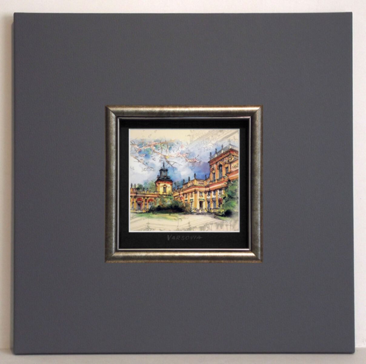Obraz 40x40cm Warszawa I