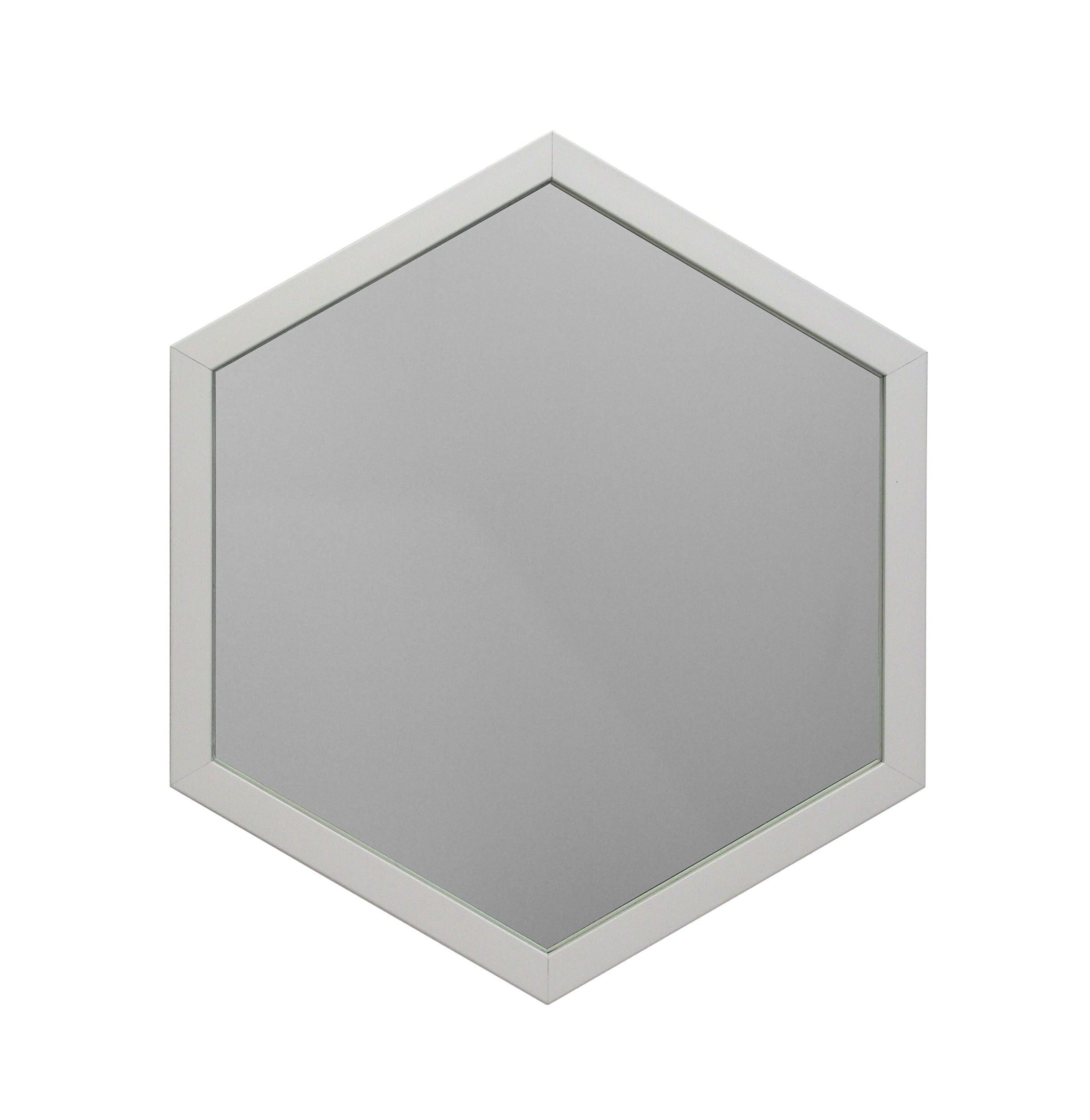 Mirror 43x36cm Hexagon