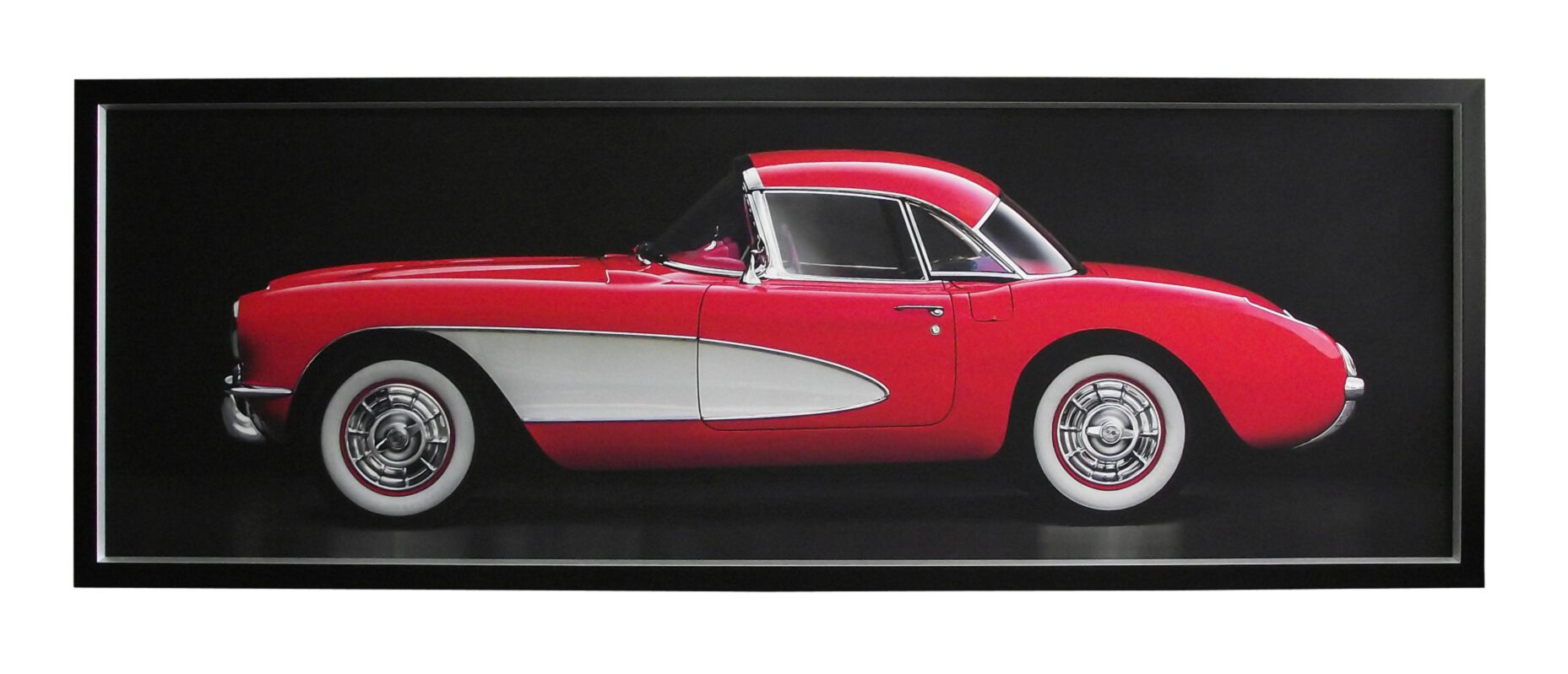 Obraz dekoracyjny Red corvette 85x41cm