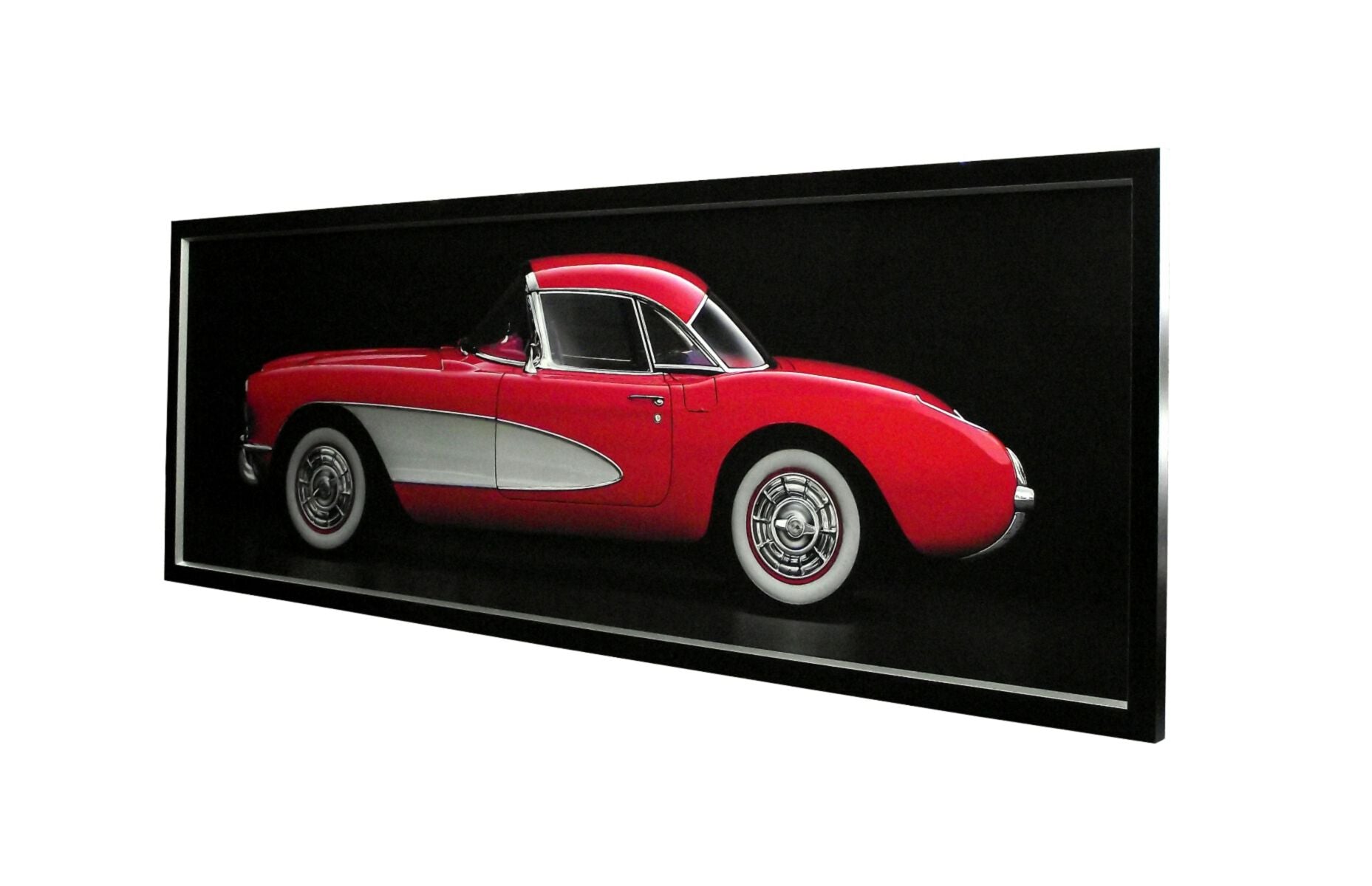 Obraz dekoracyjny Red corvette 85x41cm