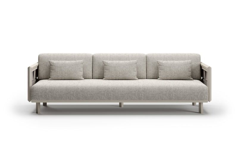 Sofa Éclat-bisque 3-seater 