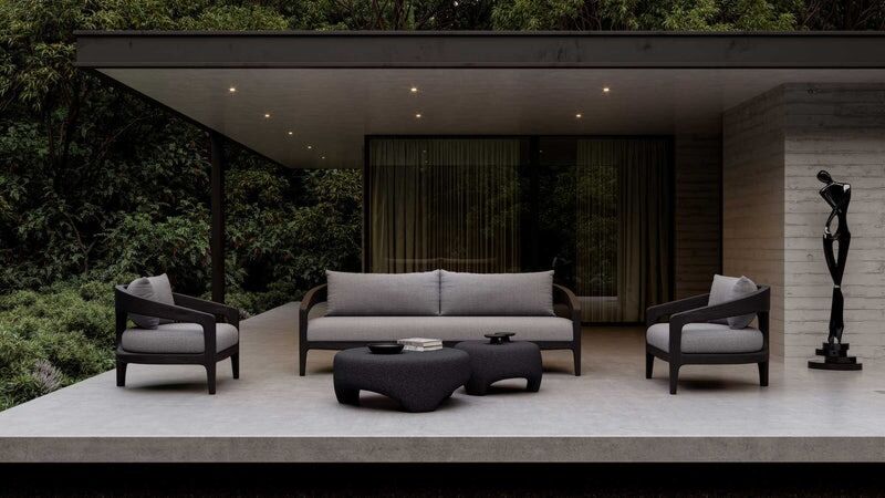 Whale-noche 3-seater sofa