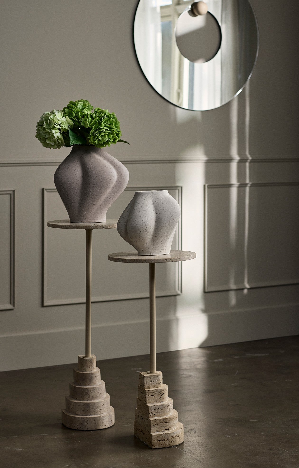 Wazon Saltare Wide Light Taupe