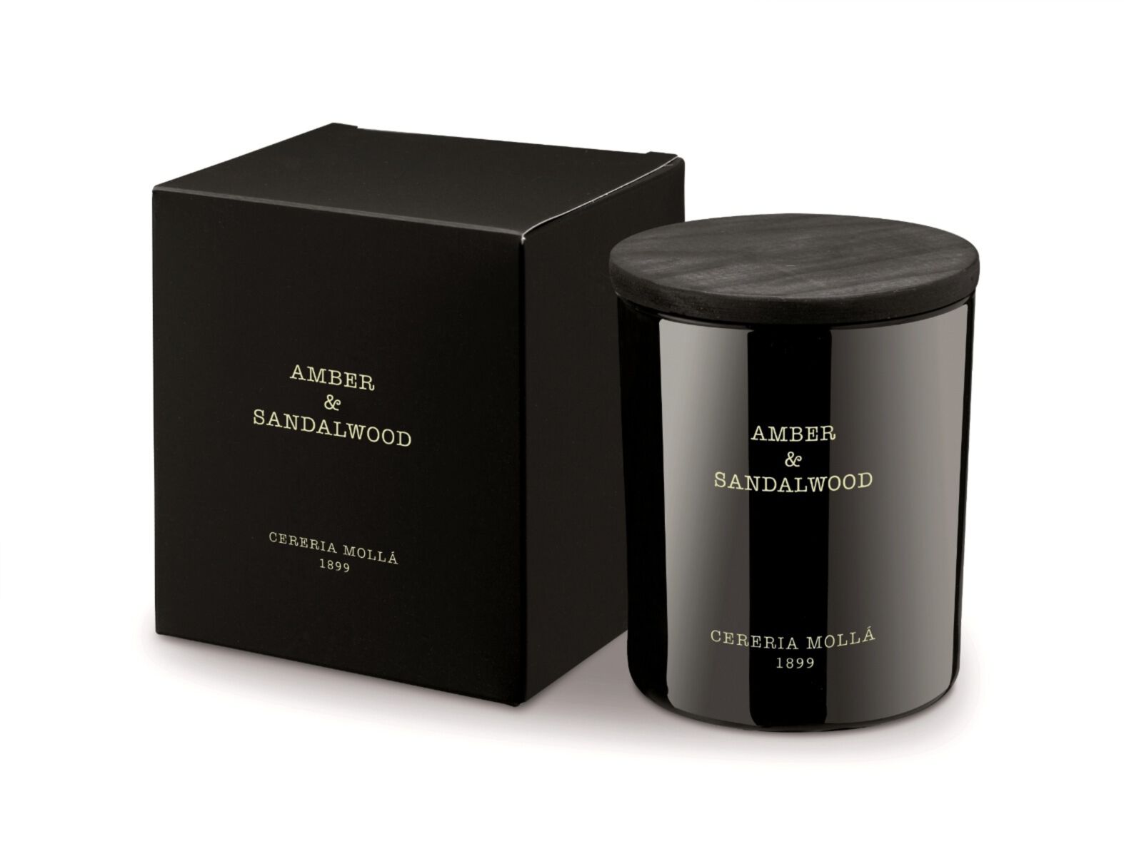 ŚWIECA PREMIUM 230g - Amber & Sandalwood