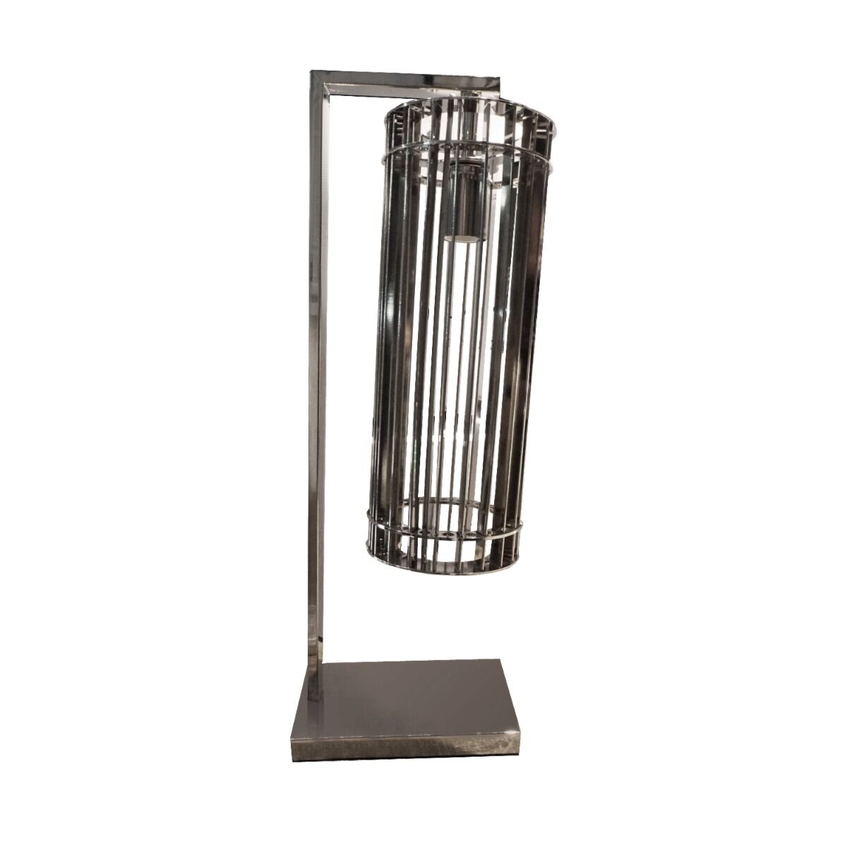 Lampa stołowa Galdo Silver - uszkodzona