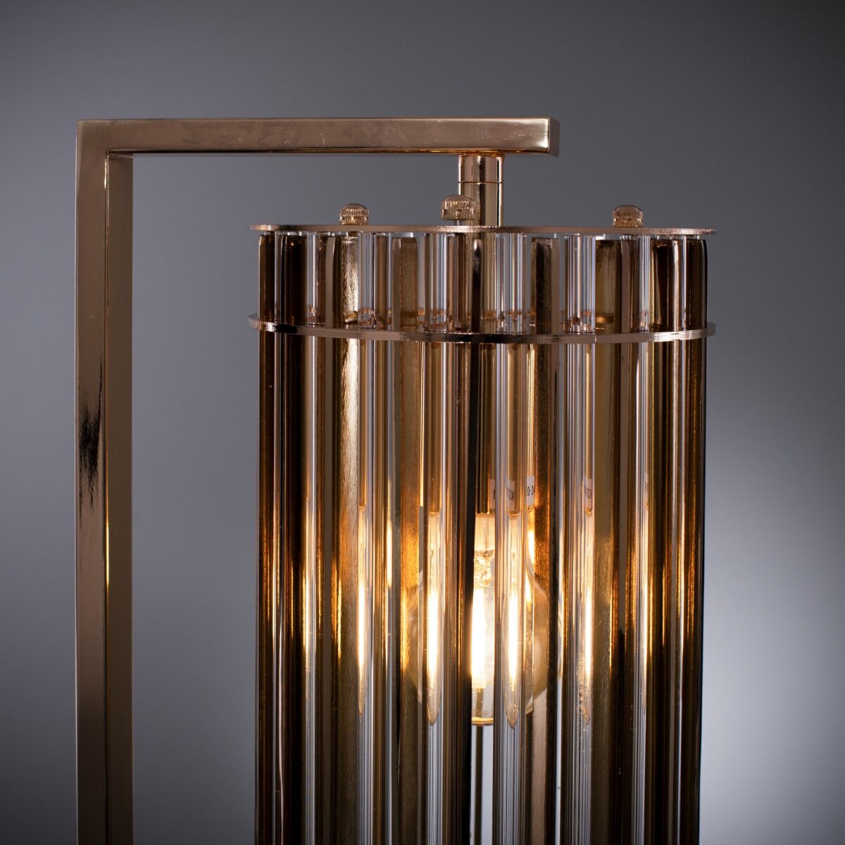 Lampa stołowa Galdo Gold - uszkodzona