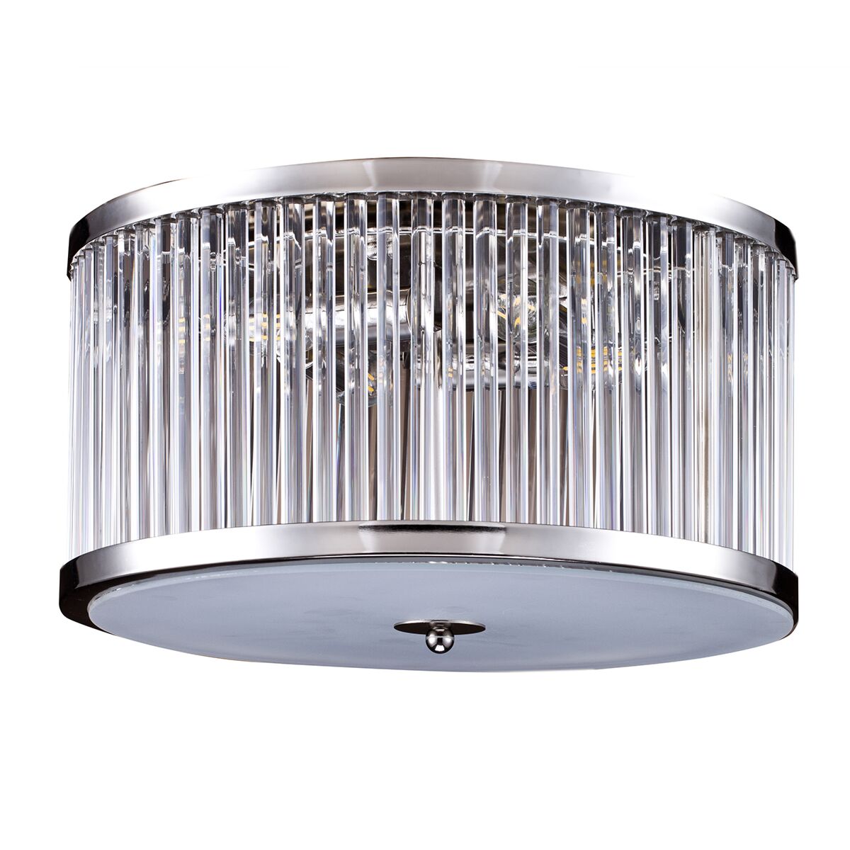 Siena Chrome ceiling lamp