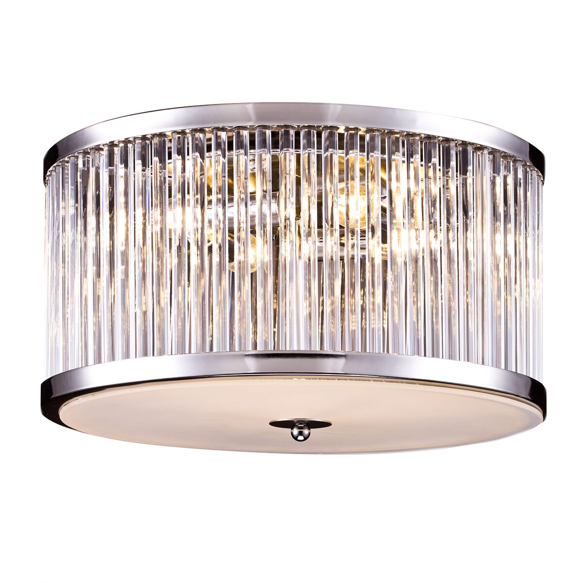 Siena Chrome ceiling lamp