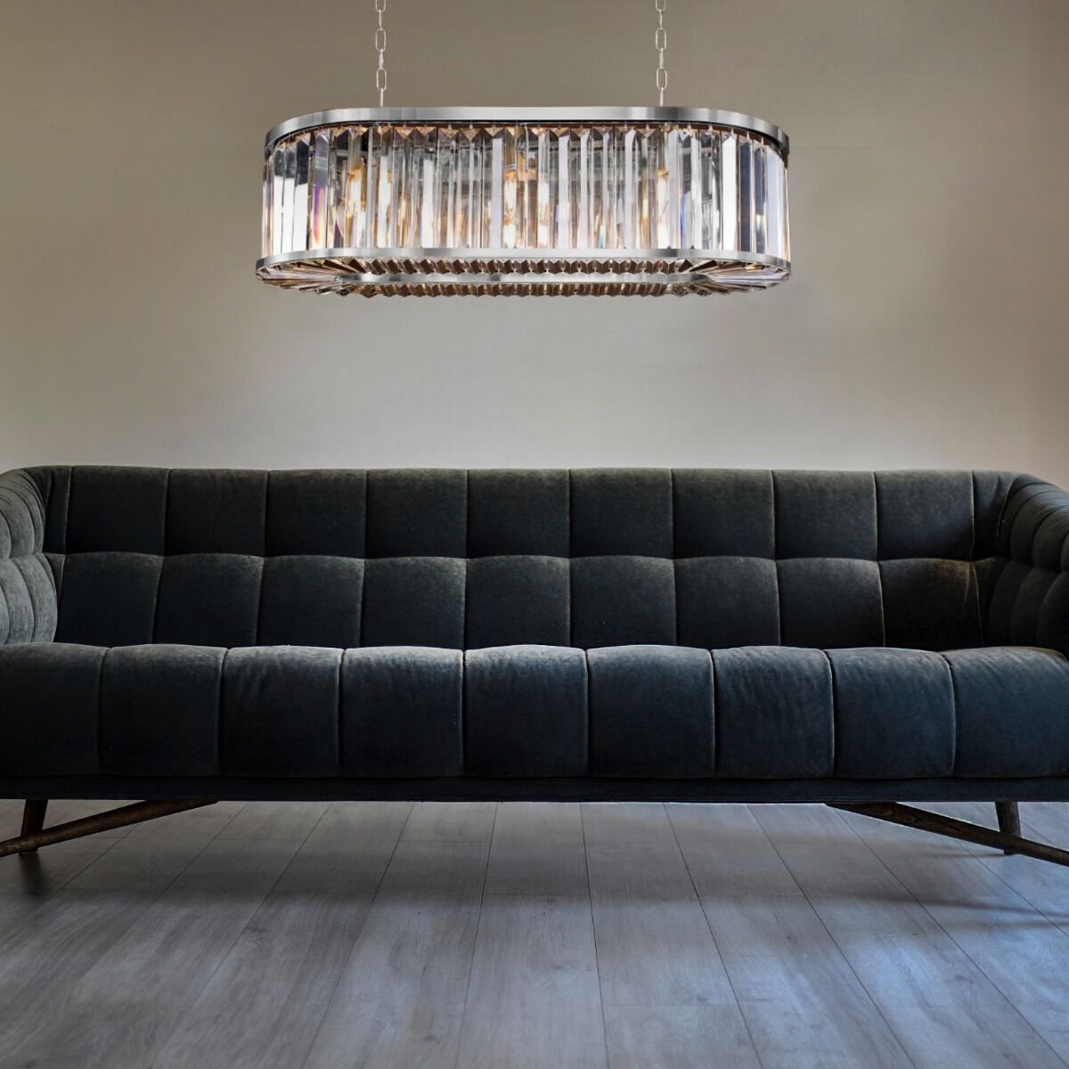 Żyrandol Bosson Silver