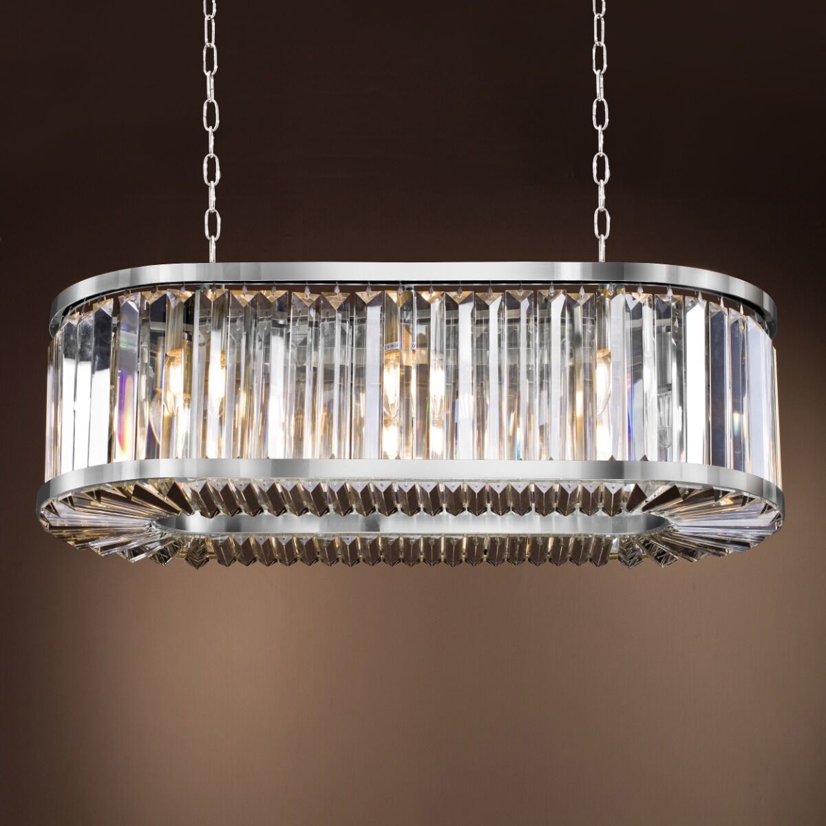 Bosson Silver Chandelier