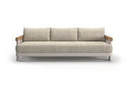 Sofa outdoor ALVO-bisque 3-osobowa