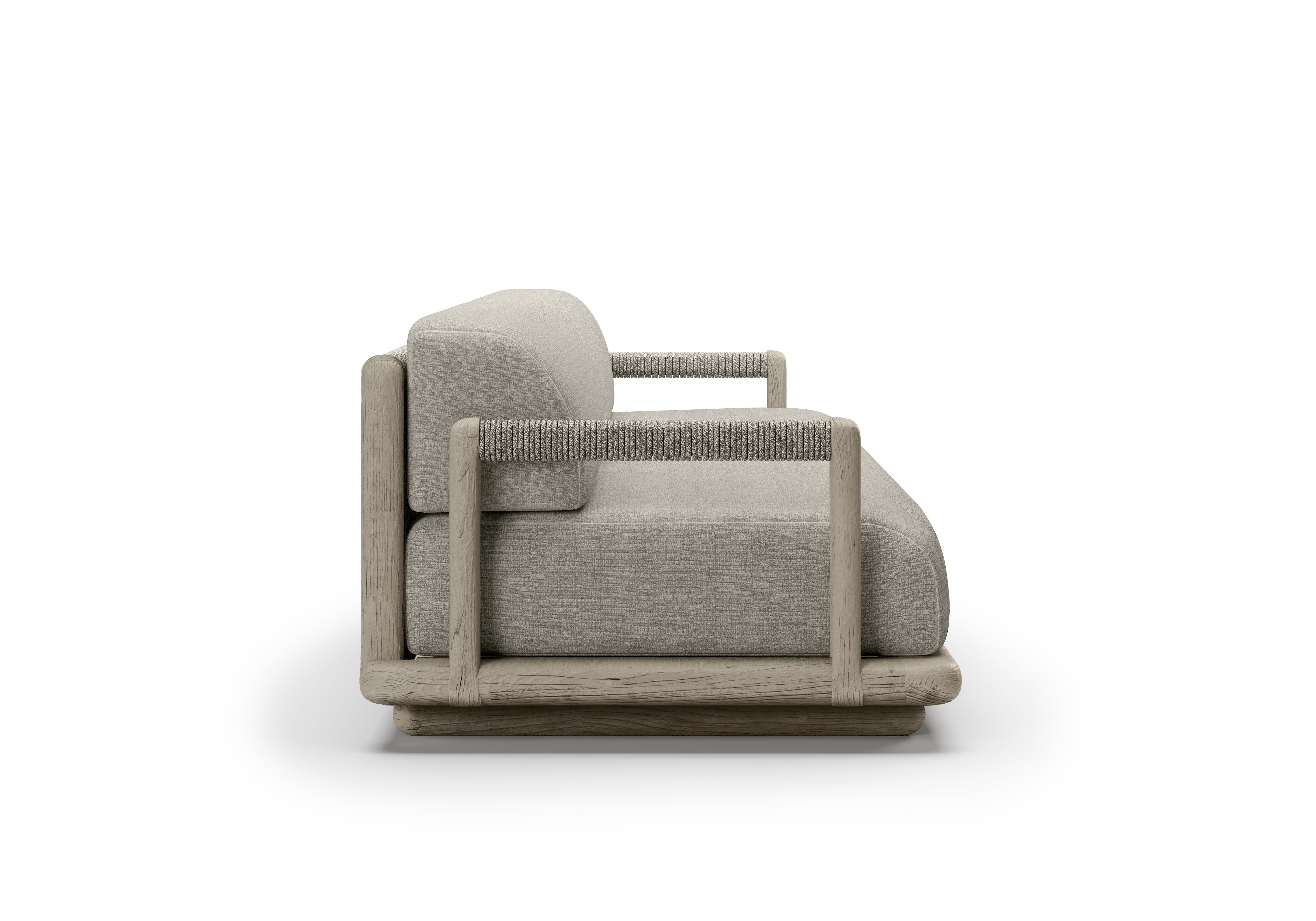 Sofa outdoor Caleo-ash 4-osobowa