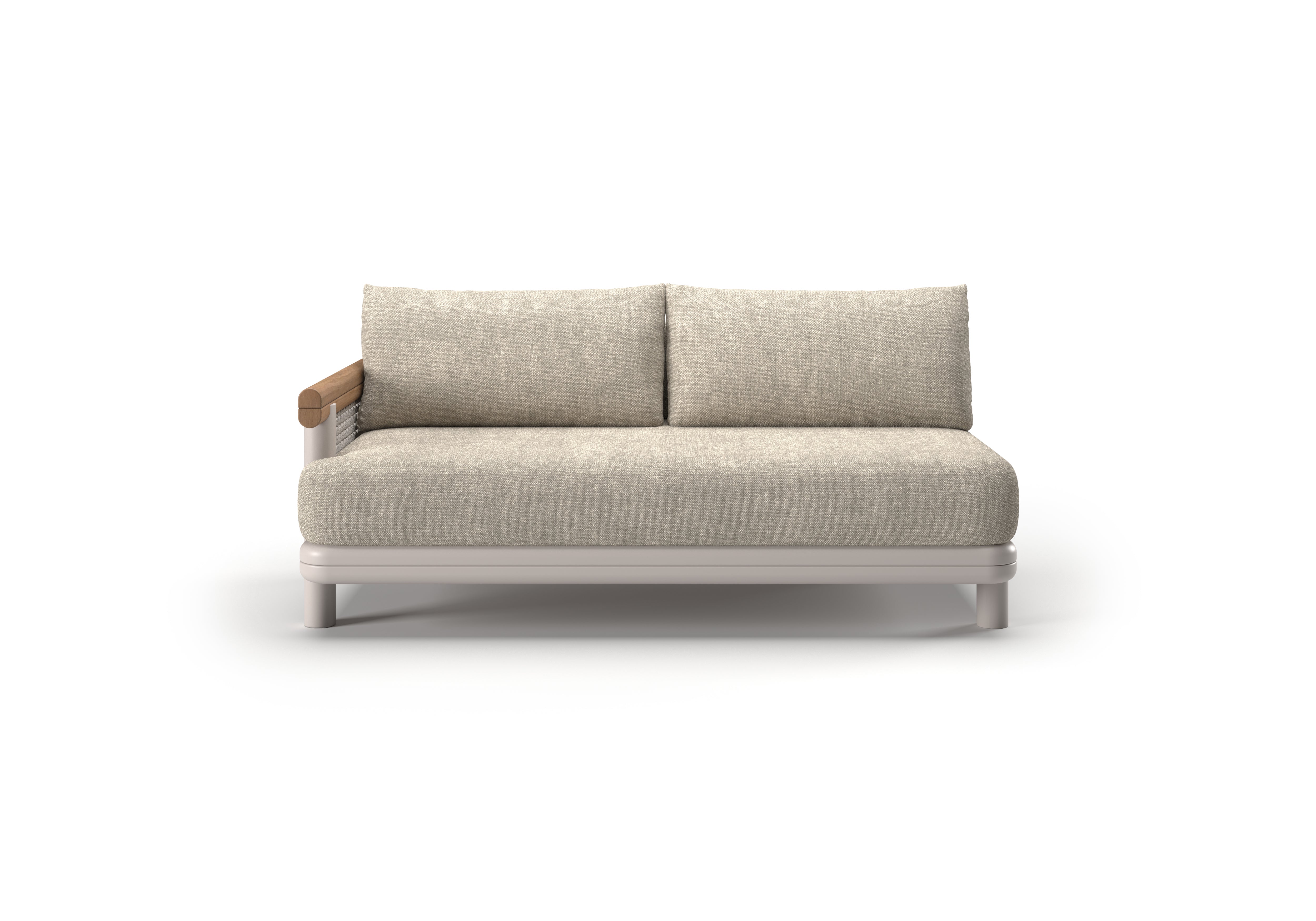 Moduł 2-osobowy lewy ALVO-bisque