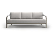 Sofa outdoor LORVAIN-silver 3-osobowa