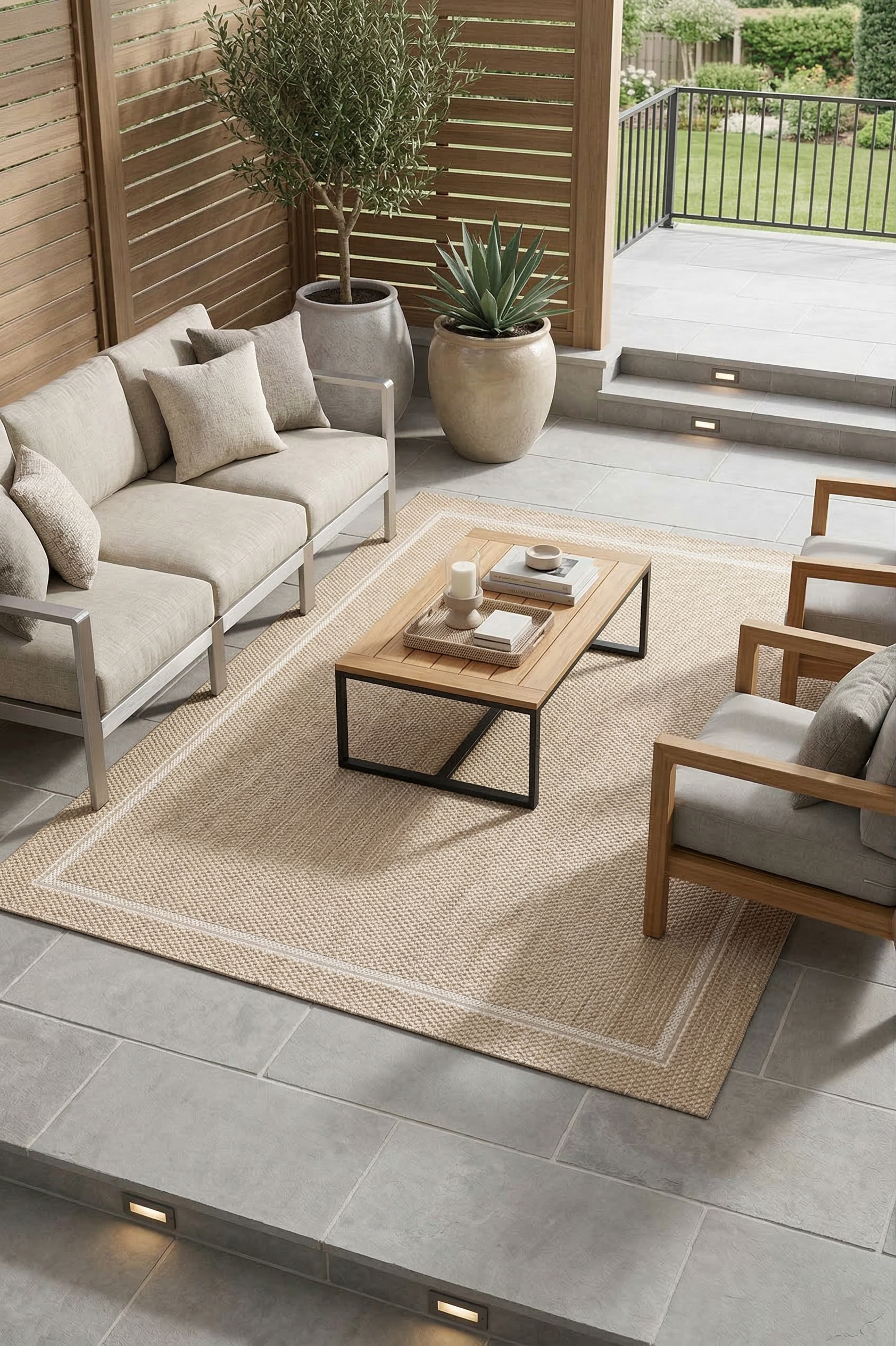 Dywan Grano Frame Amber