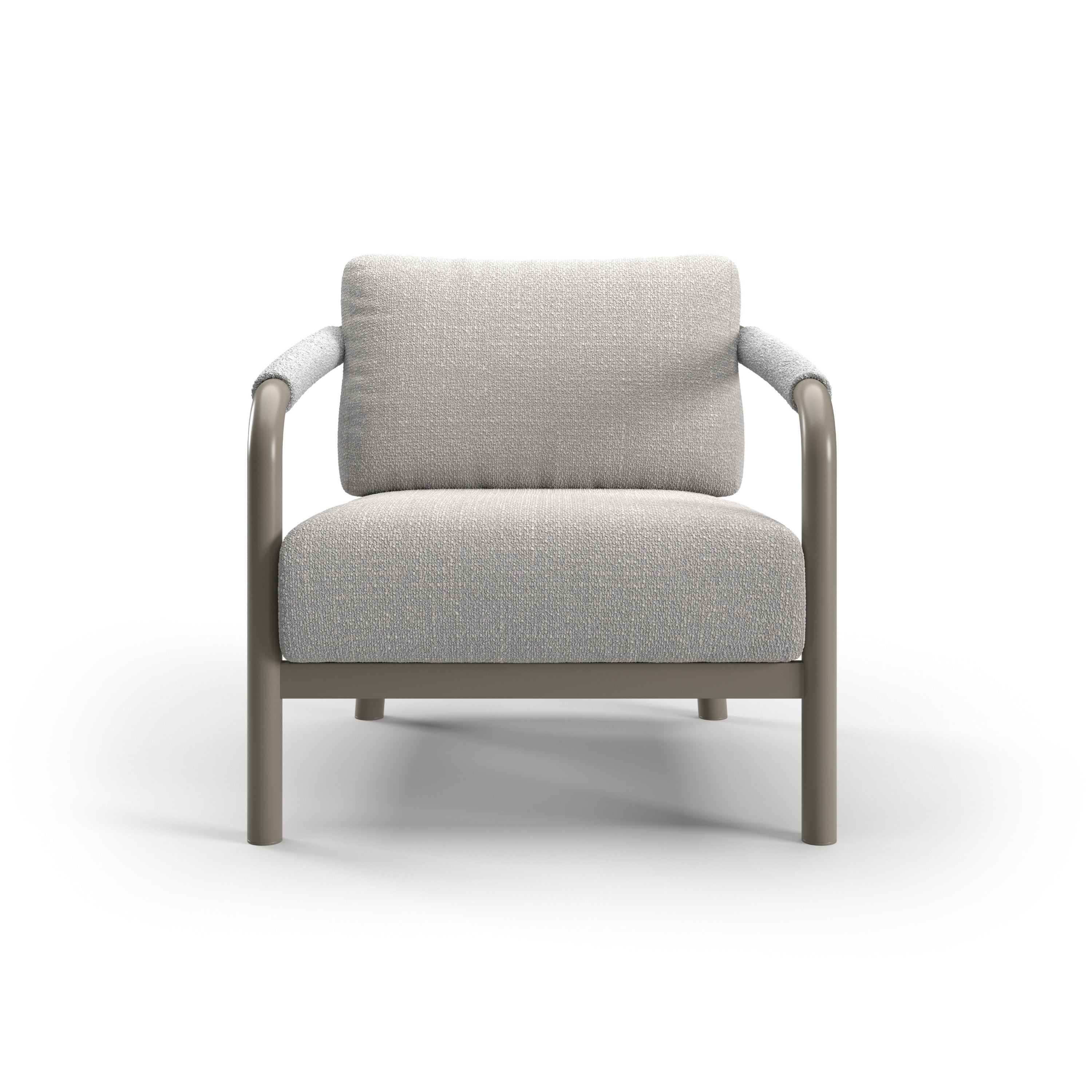 Fotel outdoor LORVAIN-silver