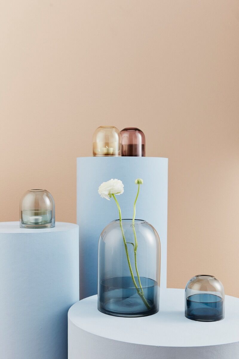 Tota Blue Candlestick