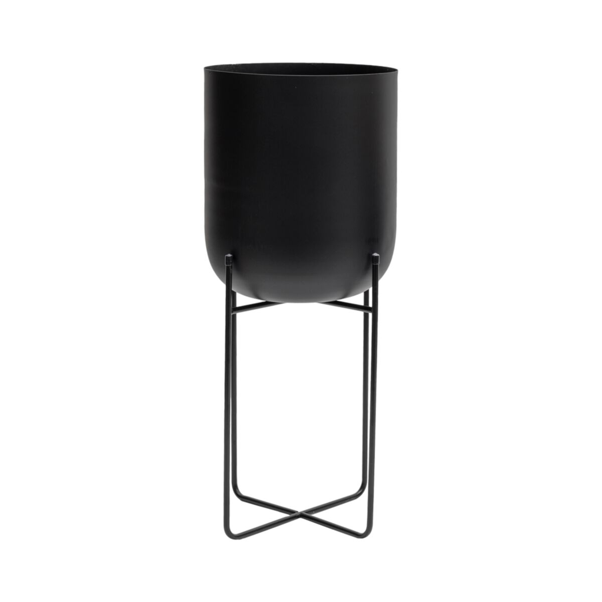 Donica Megara Black Small – widok z przodu