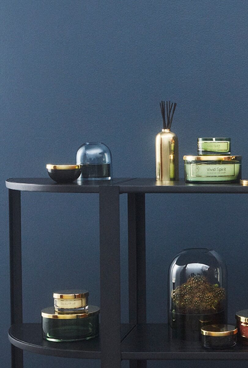 Tota Blue Candlestick