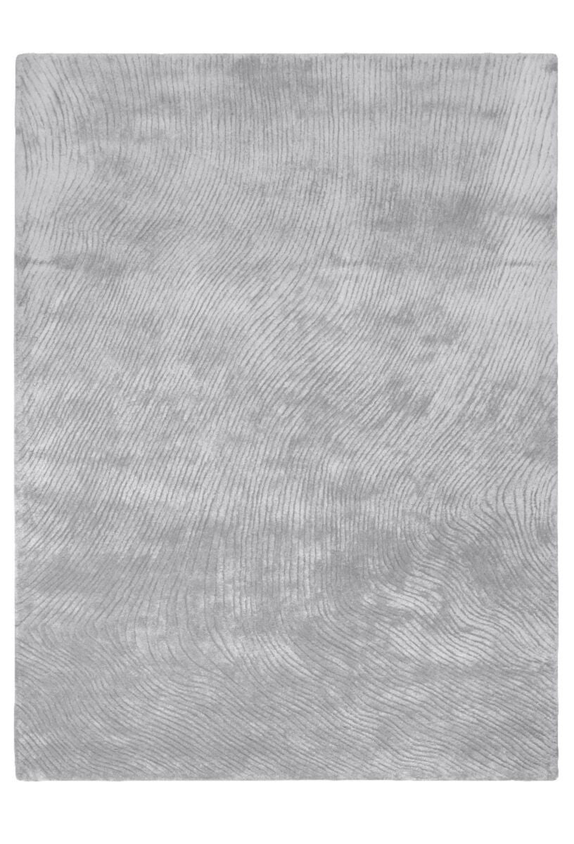 Hand-woven gray Zień Canyon rug