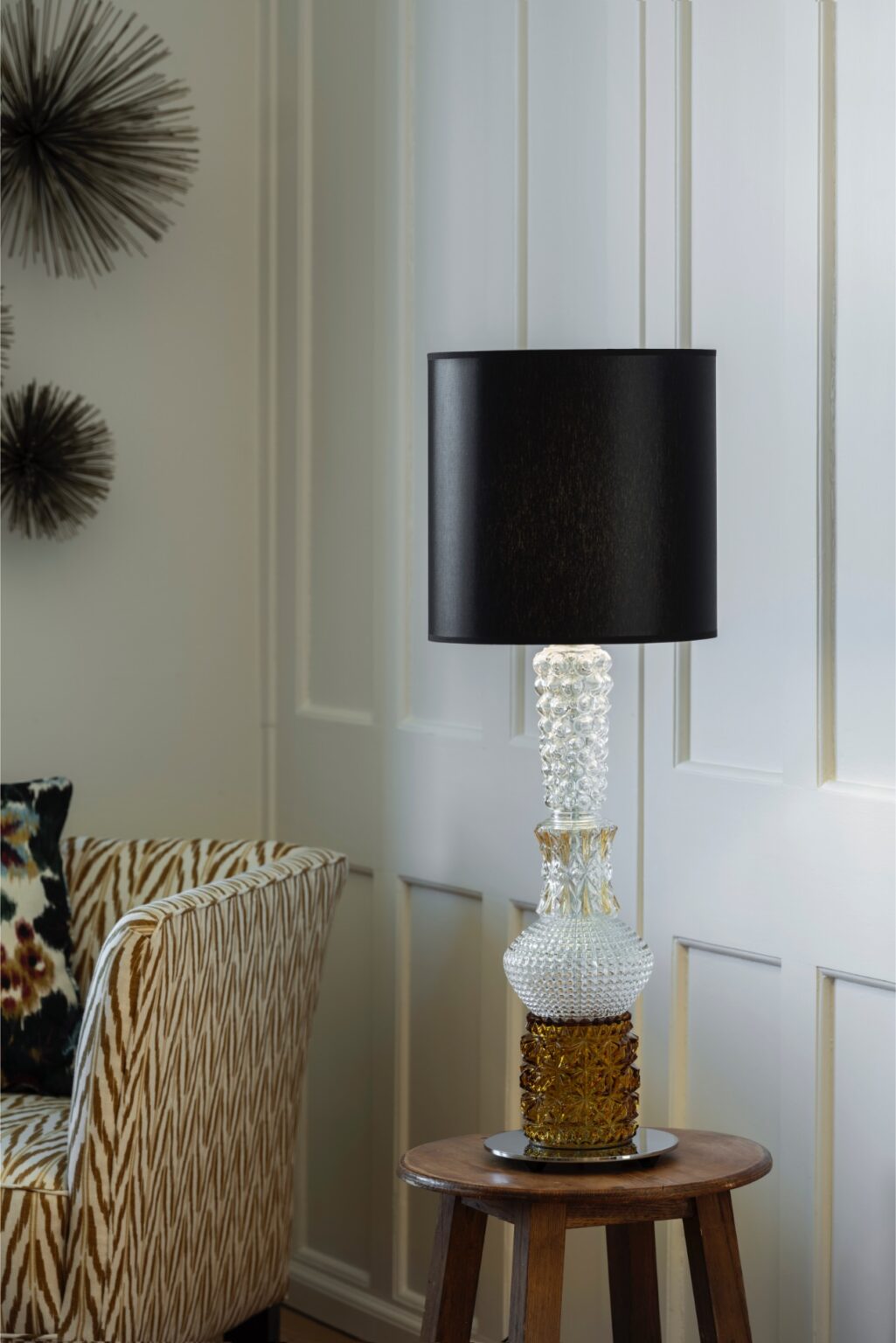 Lampa stołowa Vintage Black