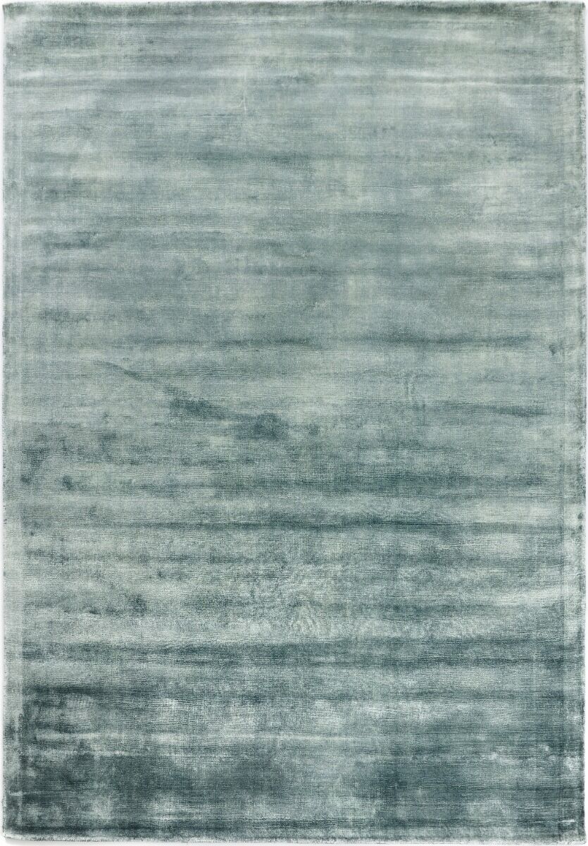 Plain Aqua Handwoven Rug