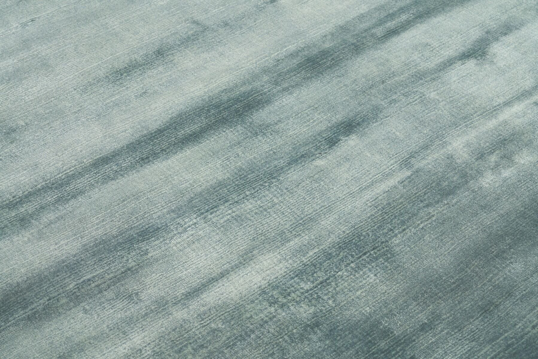 Plain Aqua Handwoven Rug