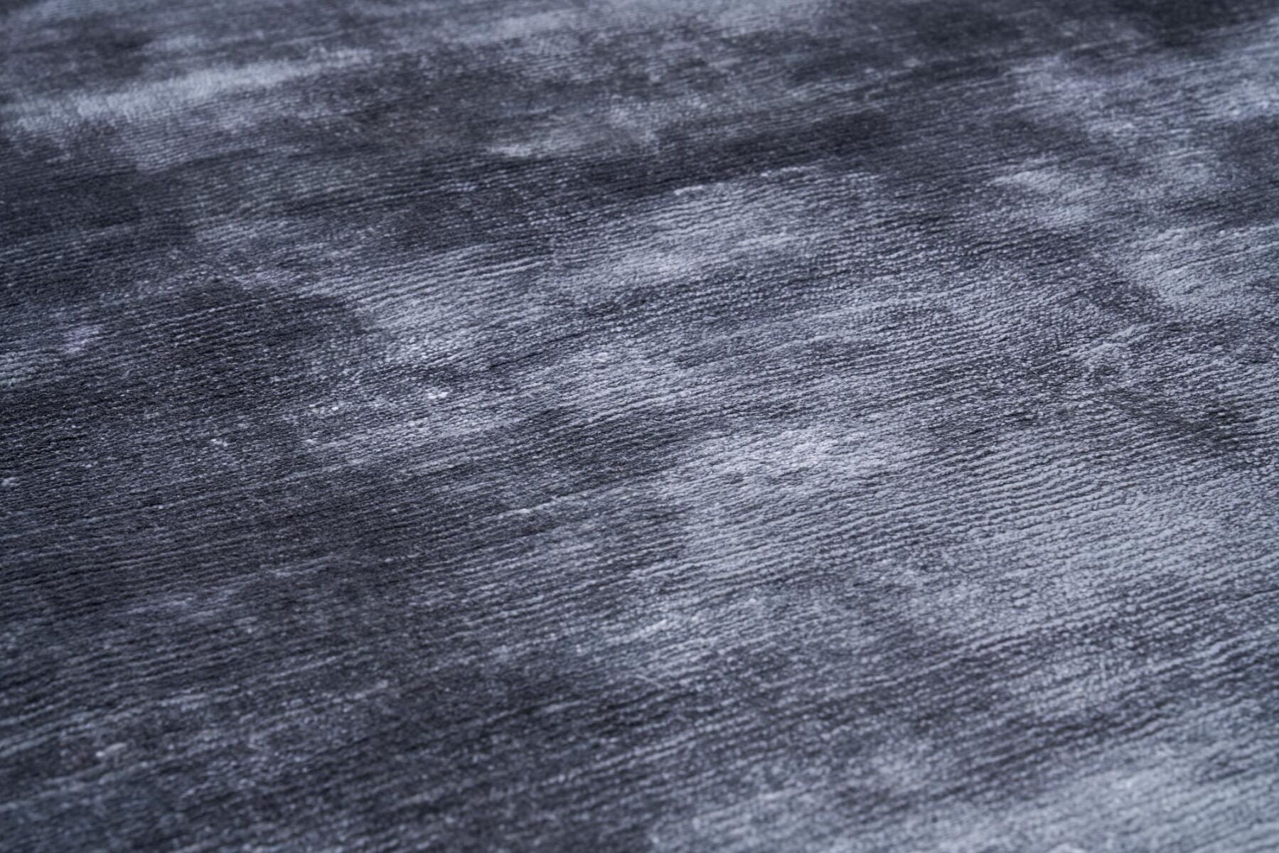Dywan ręcznie tkany Plain Steel Grey