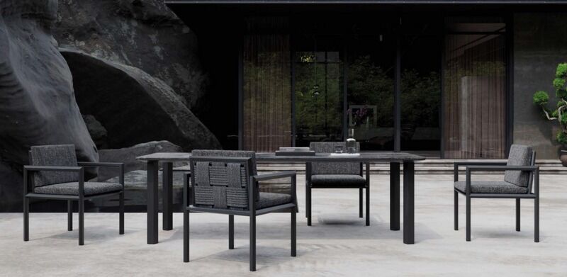 Éclat-nightfall 8-seater dining table 