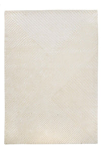 Sierra Ivory Hand-Knotted Rug