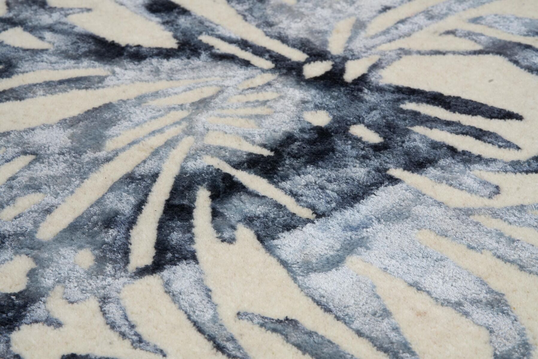 Botanica Blue Hand-Knotted Rug