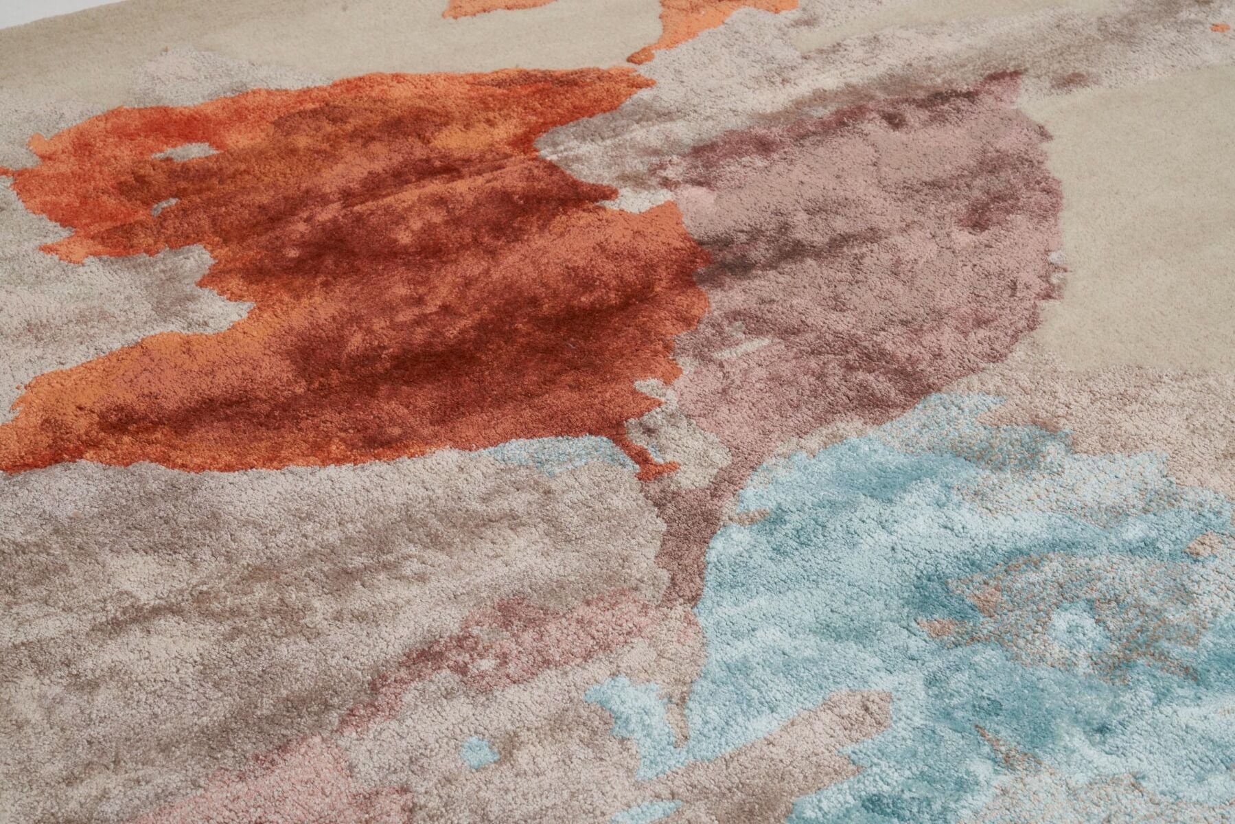 Hand-woven carpet Orchid Summer