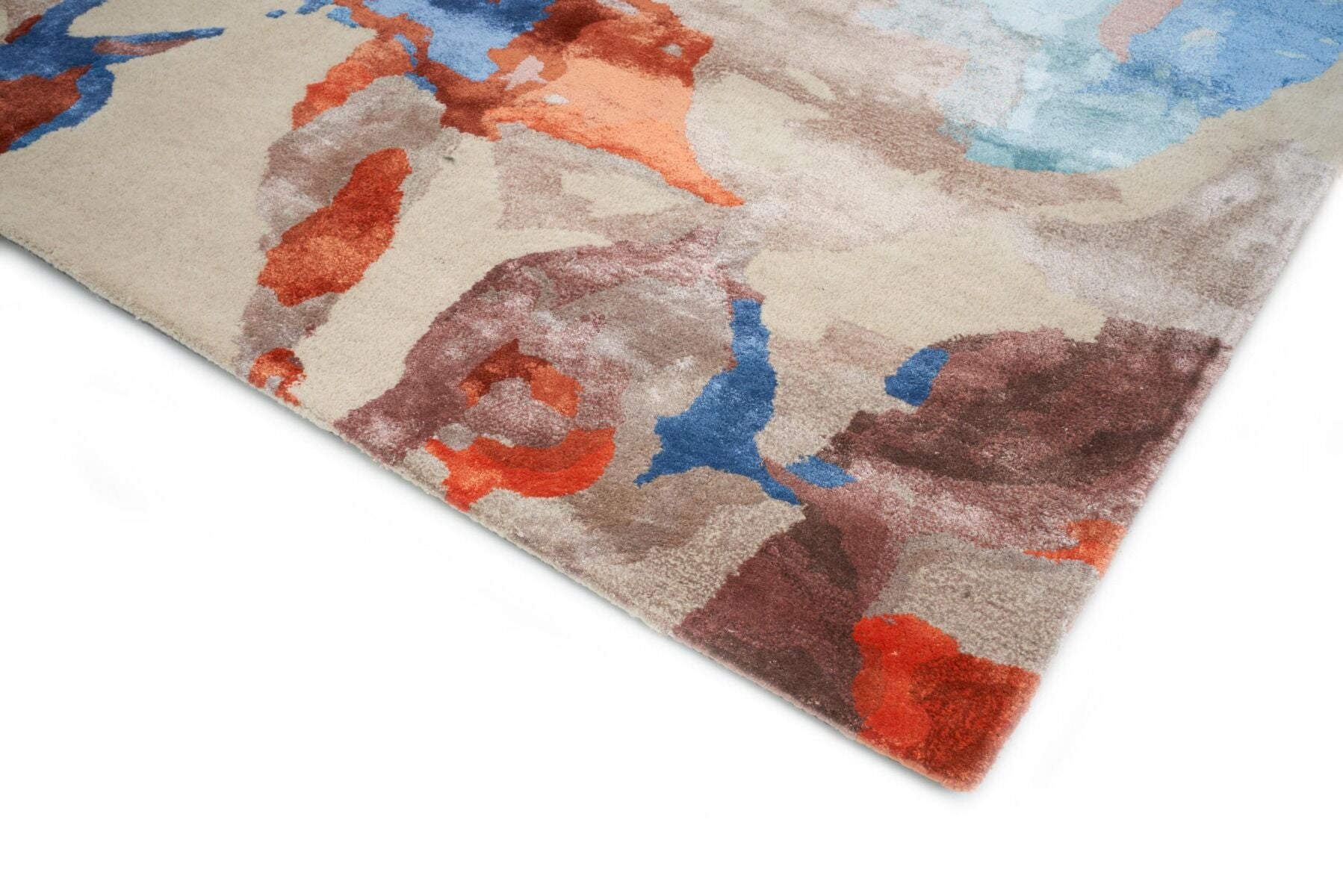 Hand-woven carpet Orchid Summer