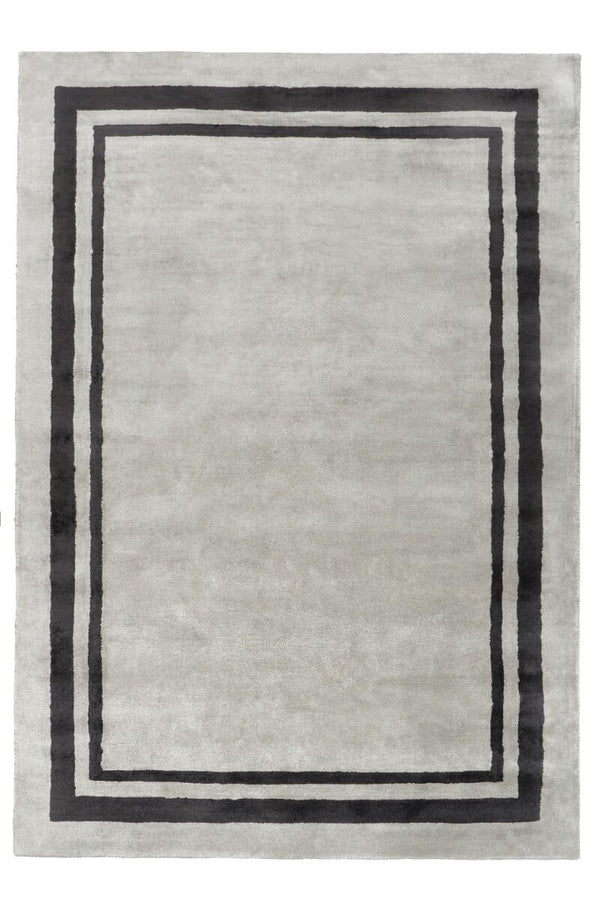 Strada Gray Hand-Knotted Rug