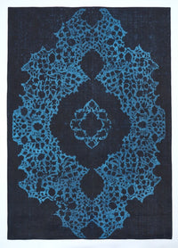 Dywan Ornament Blue