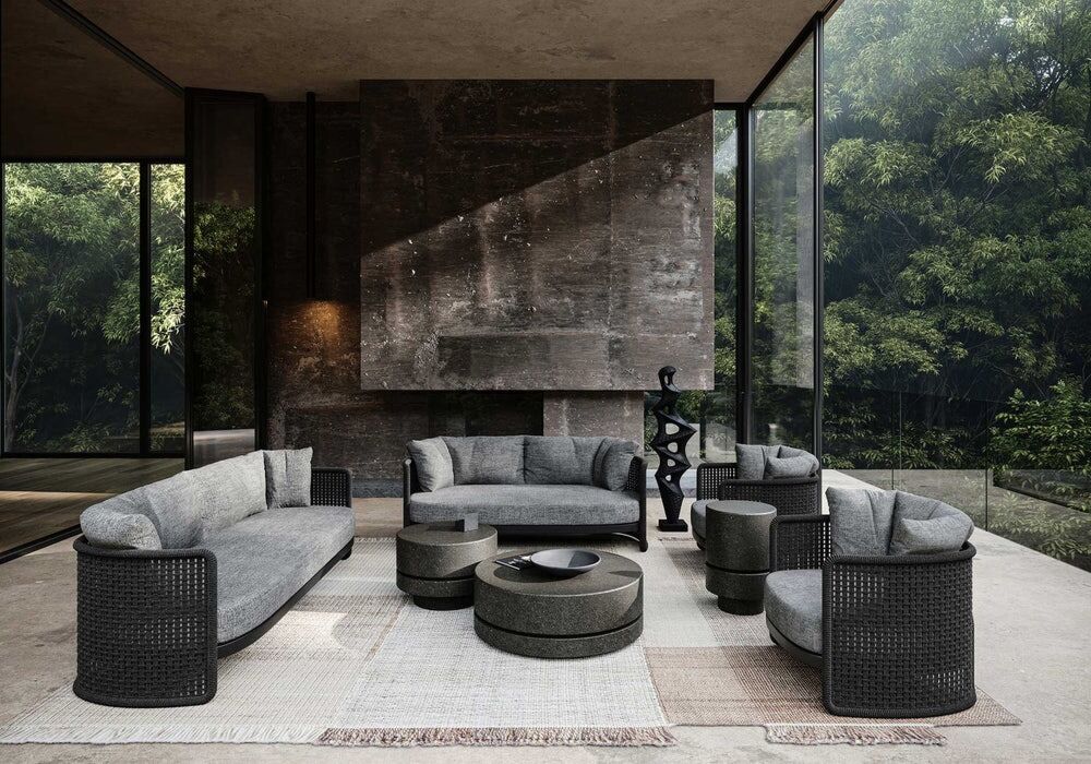 Miura-nightfall 2-seater sofa 