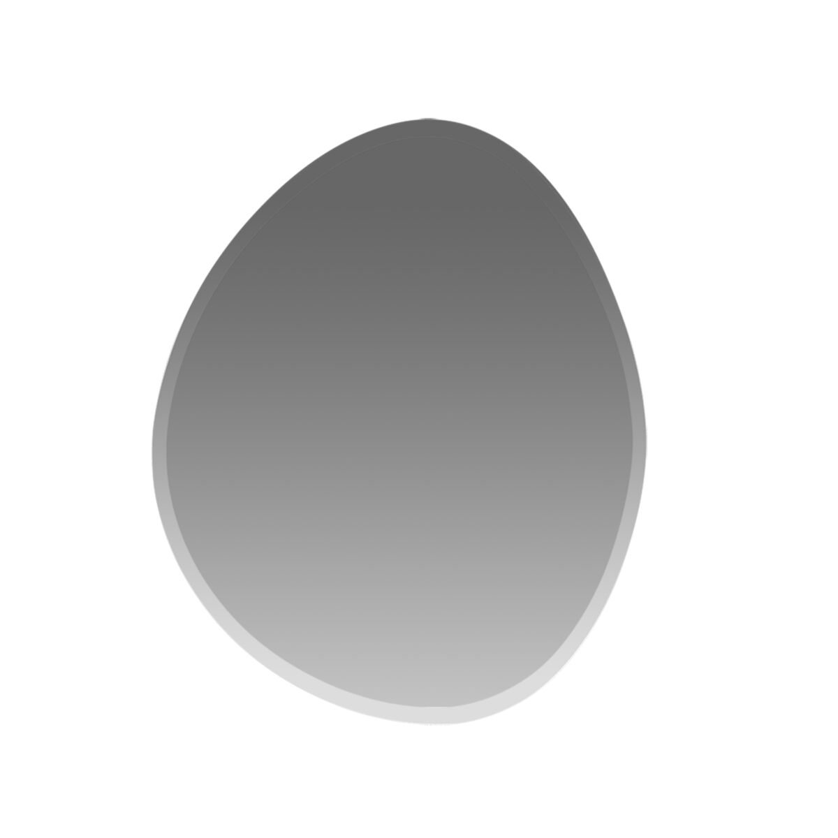 AlmiDecor II Graphite Mirror