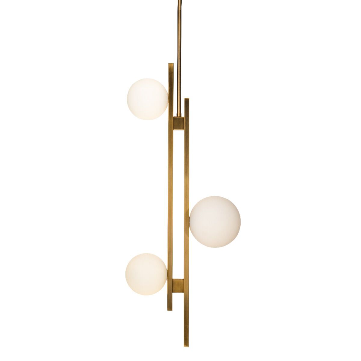 Lampa wisząca Iseo Złota