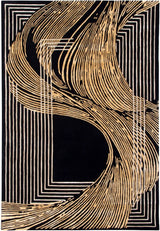 Black, gold