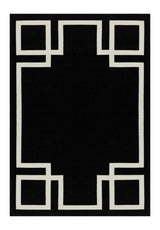 black, ivory