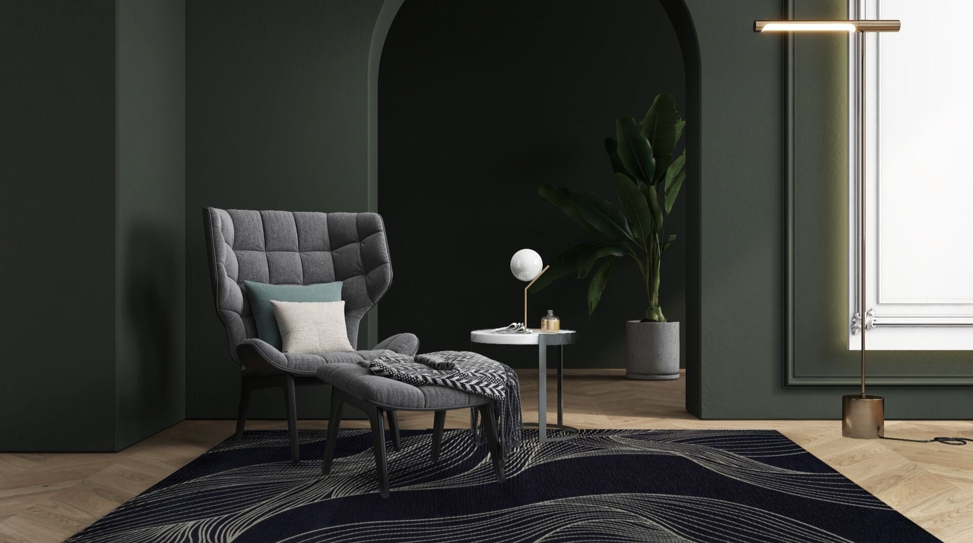 Neptune Blue Rug