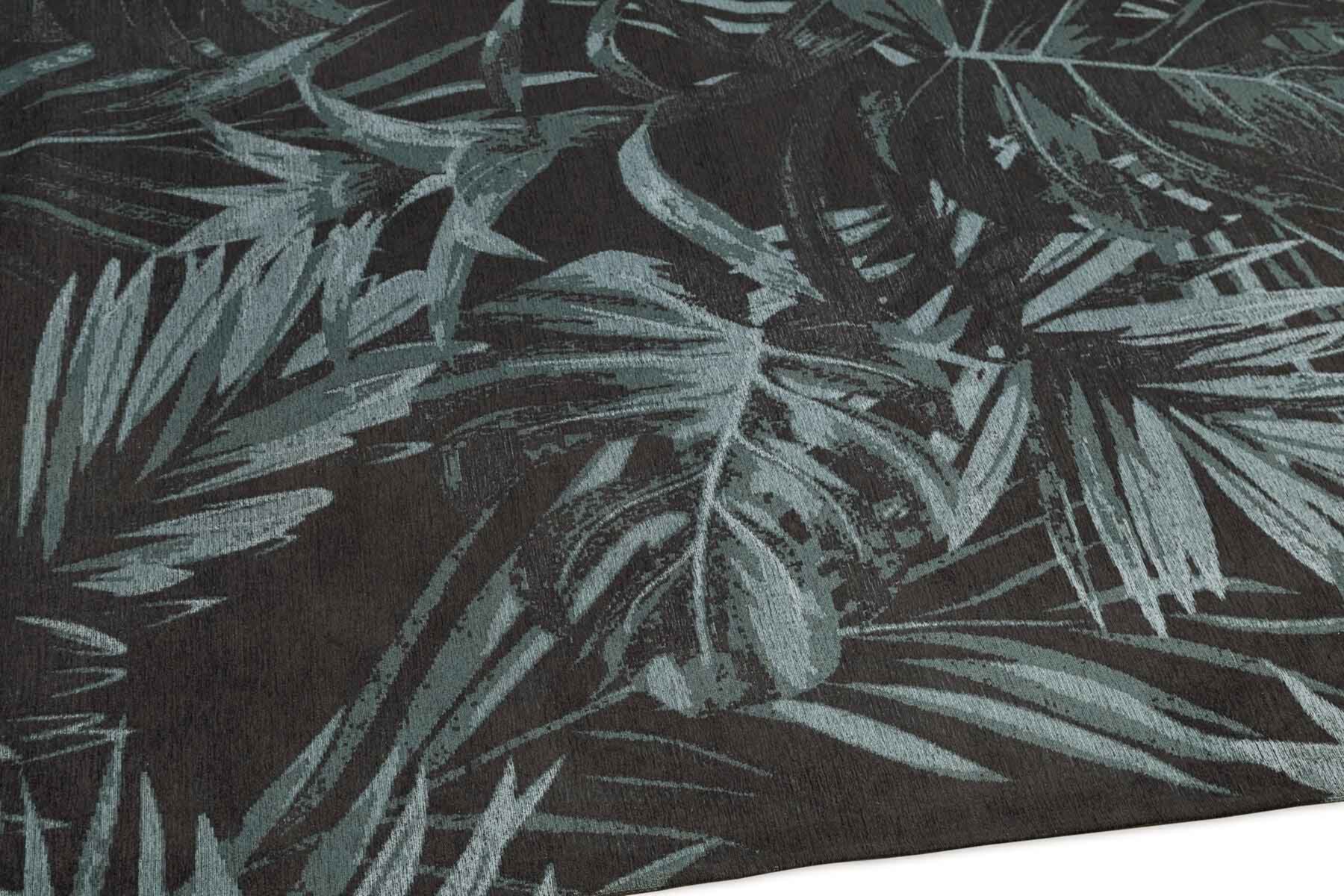Easy-clean carpet green leaves Jungle 160x230