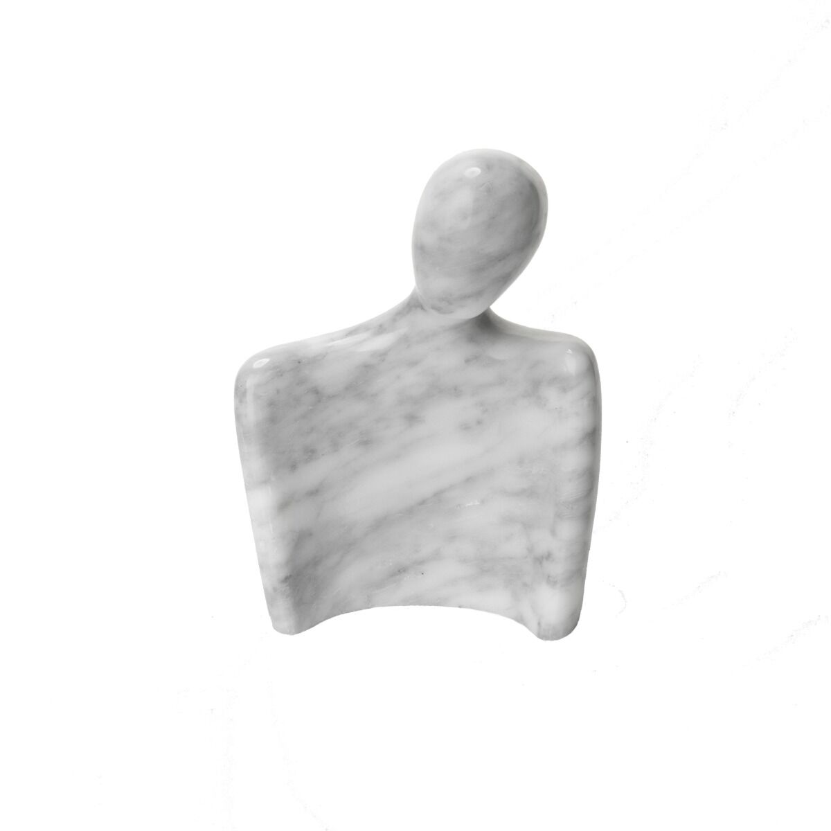 Nowoczesna dekoracja z białego marmuru Marble II